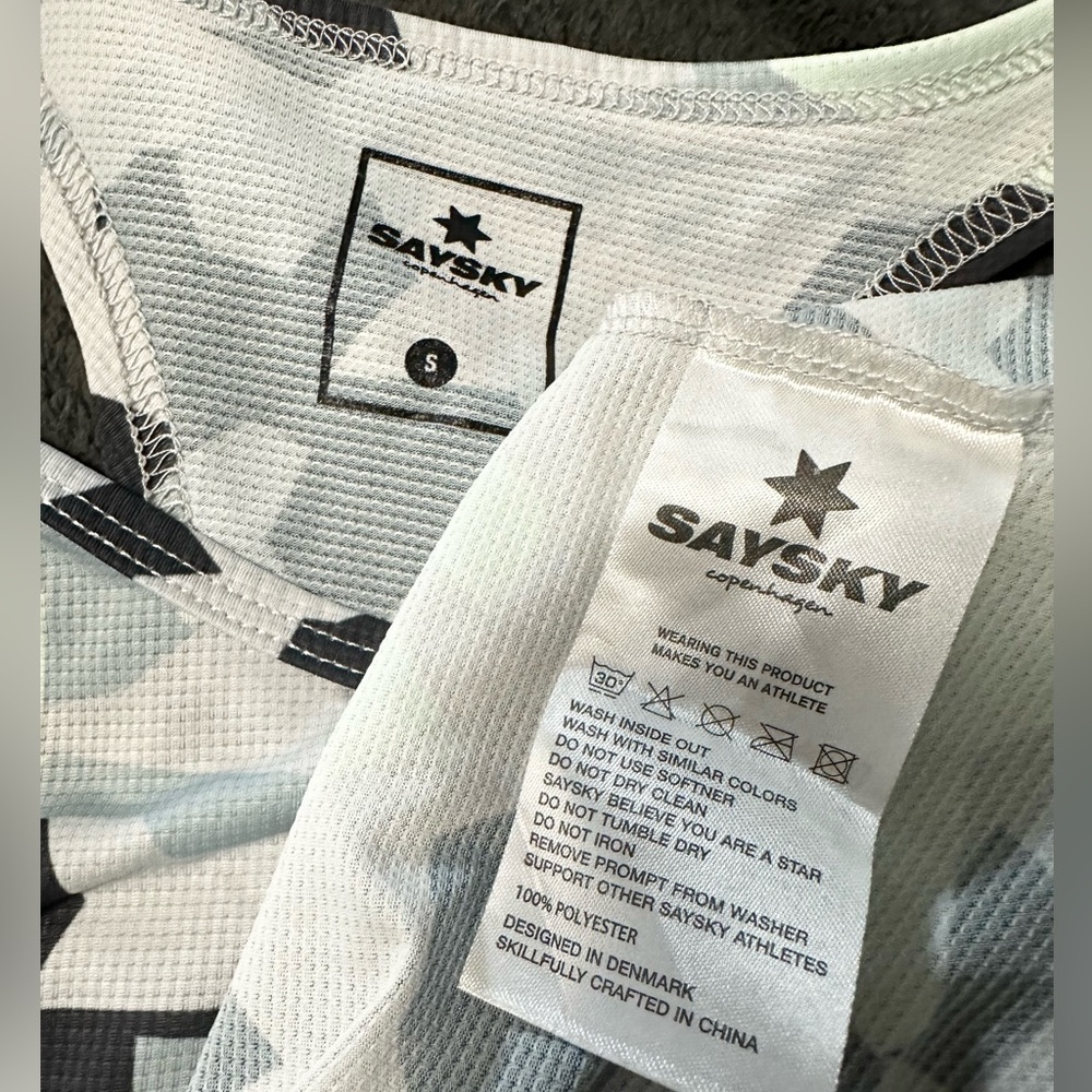 Saysky Camo Combat Singlet in white - Picture 6 of 6
